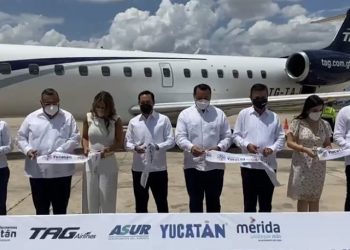 TAG Airlines inaugura vuelos entre ciudad de Guatemala y Mérida