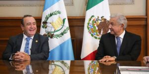 Visita del presidente Alejandro Giammattei visitò Mexico el 3 y 4 de mayo del 2021.
