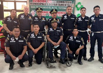Bomberos municipales departamentales abren sede en San Francisco El Alto