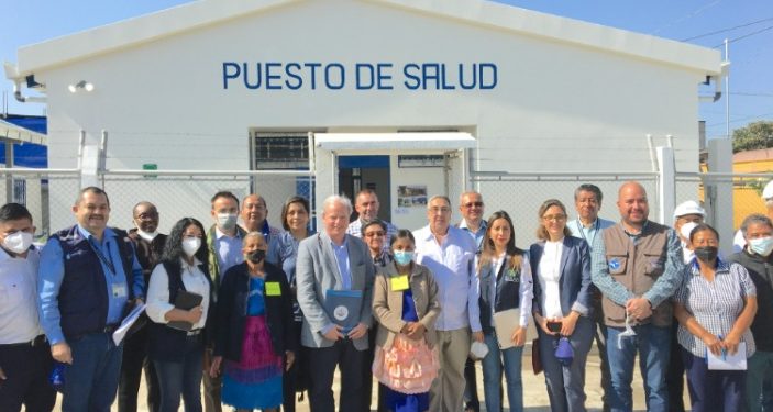 Director general de operaciones del BM conoce acciones de proyecto Crecer Sano