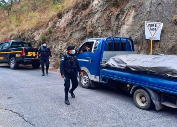 Operativos en carreteras de Totonicapán buscan prevenir la tala ilegal