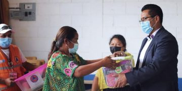Llevan ayuda a familias afectadas por lluvias en Alta Verapaz