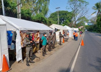 Autoridades destacan eficacia de puesto de control en Coatepeque