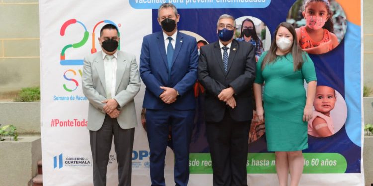Guatemala se une a la Semana de Vacunación en las Américas