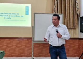 Imparten taller sobre administración de centros de acopio en Huehuetenango