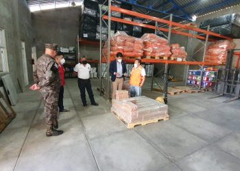 Entregan víveres a cuadrillas de prevención del Sinaprese 2022