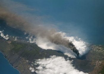 NASA: imagen del volcán Cumbre Vieja gana el concurso a mejor foto