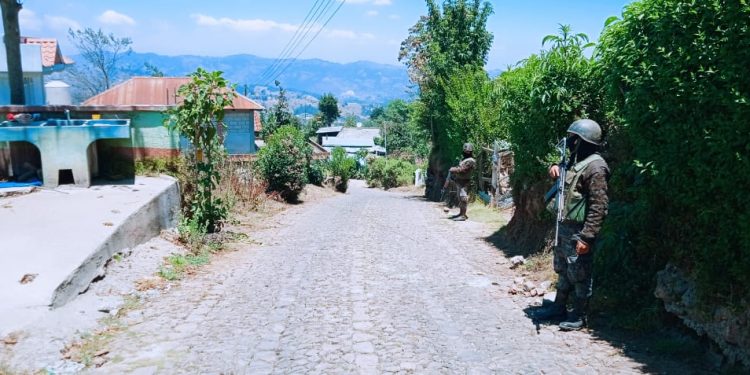 Mantienen seguridad en 59 puntos ciegos con El Salvador