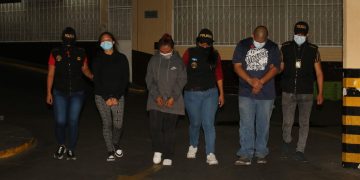 PNC detiene a presuntos extorsionistas