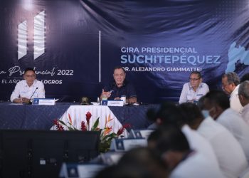 Gira presidencial: Suchitepéquez cuenta con más de 130 millones de quetzales en proyectos de desarrollo