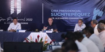 Gira presidencial: Suchitepéquez cuenta con más de 130 millones de quetzales en proyectos de desarrollo