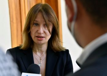 Embajadora de Ucrania resalta apoyo de Guatemala para rechazar agresión de Rusia