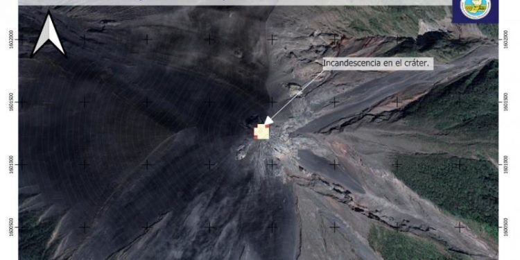 Emiten recomendaciones por actividad en el volcán de Fuego