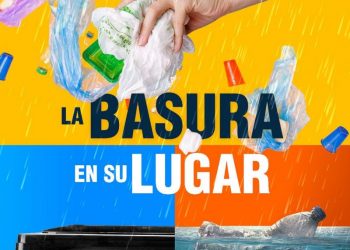Emiten nuevas recomendaciones como parte de campaña “La basura en su lugar”