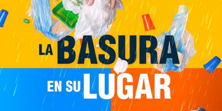 Emiten nuevas recomendaciones como parte de campaña “La basura en su lugar”