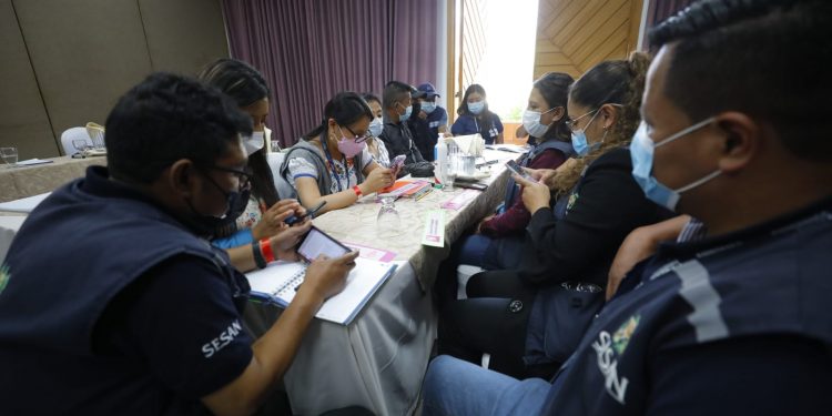 Ejecutan capacitación sobre kit comunicacional del proyecto Crecer Sano