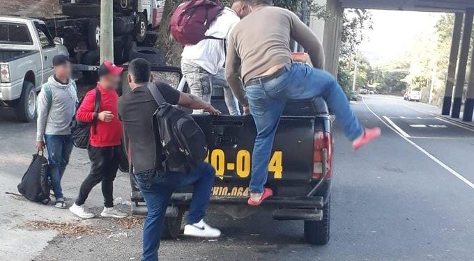 Localizan en Chiquimula a 11 migrantes que ingresaron irregularmente a Guatemala