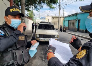PNC reporta 445 personas detenidas durante la semana
