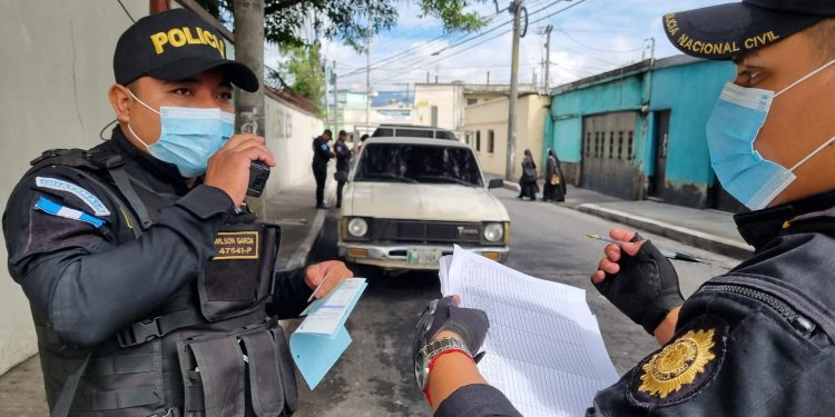 PNC reporta 445 personas detenidas durante la semana