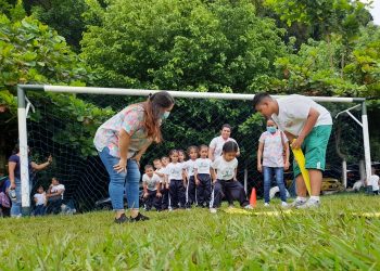 Estudiantes de San Marcos son beneficiados con festivales motrices