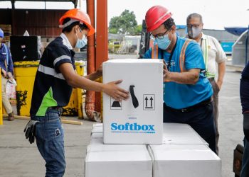 Ingresan más de 270 mil vacunas contra el COVID-19 al país