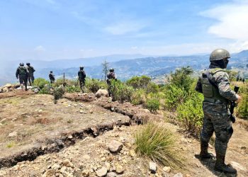 Las fuerzas castrenses mantienen operaciones en Ixchiguán y Tajumulco