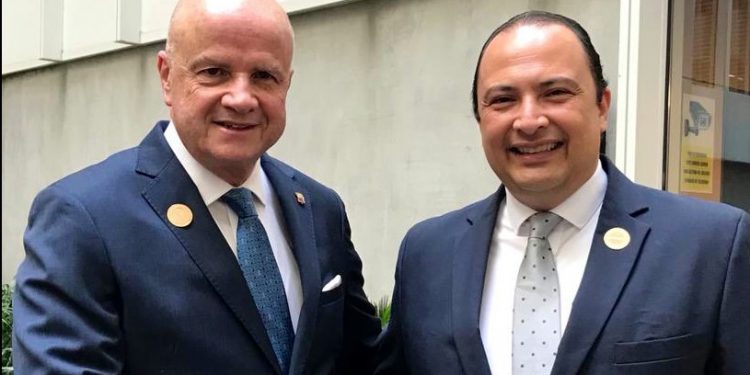 Ministro de Relaciones Exteriores sostiene diálogos con funcionarios en Costa Rica