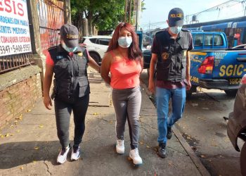 Capturan a salvadoreña integrante de la mara “18”
