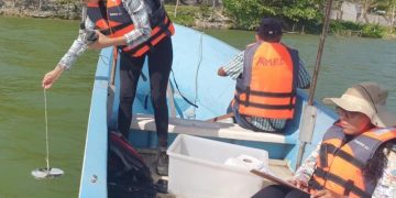 MARN lleva a cabo monitoreo de calidad del agua en Petén
