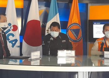 Japón apoya a la delegación de Conred en Escuintla