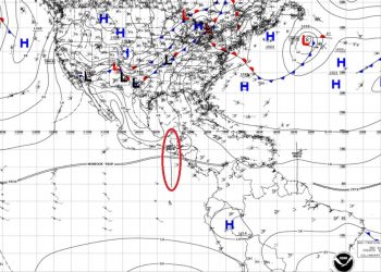 Lluvias se deben al desplazamiento de una onda del este