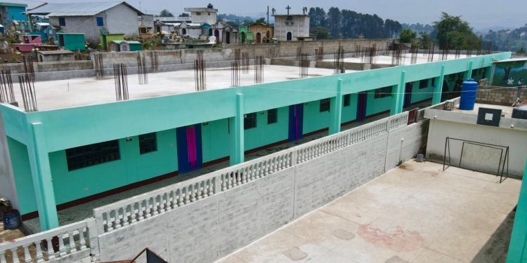 Más de 600 niños de San Andrés Xecul se benefician con mejoras en centro educativo