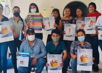 Extensionistas refuerzan capacidades de Cader juvenil en Quezaltepeque