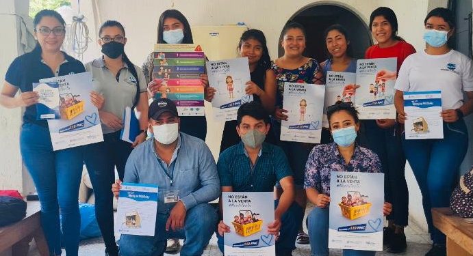 Extensionistas refuerzan capacidades de Cader juvenil en Quezaltepeque