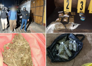 Incautan marihuana en allanamientos contra el narcomenudeo