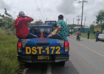 Interceptan a 39 migrantes cuando transitaban por Izabal