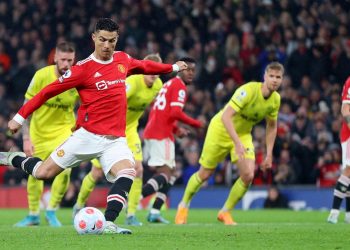 Cristiano Ronaldo del Manchester United