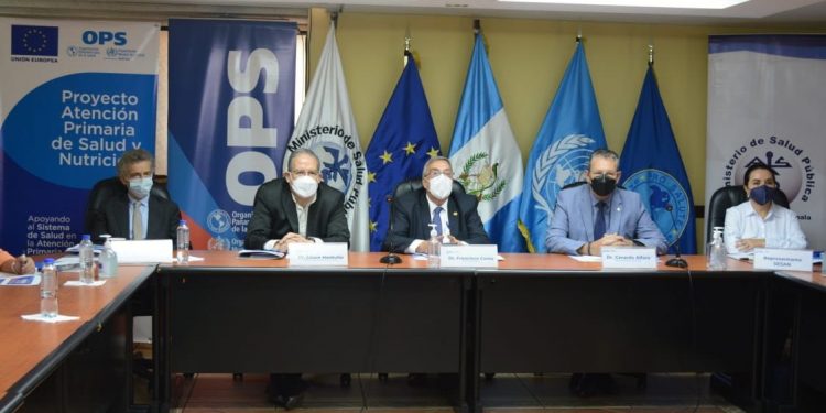 Dan seguimiento al Proyecto de Atención Primaria de Salud y Nutrición