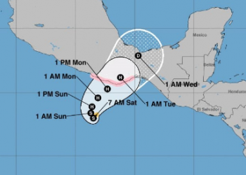 Depresión tropical se convierte en tormenta tropical Agatha