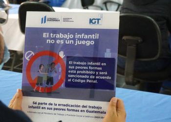 Gobernación de Totonicapán se capacita en prevención de trabajo infantil