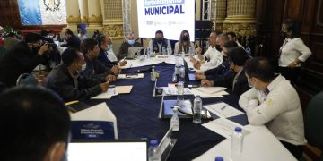 Alcaldes de Huehuetenango participaron en la Reunión de la segunda gira presidencial.