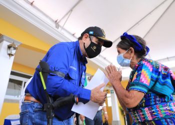 Beneficiarios del programa del adulto mayor del Mintrab