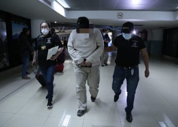 Capturan a persona con orden de extradición a Guatemala.