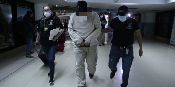 Capturan a persona con orden de extradición a Guatemala.