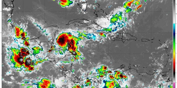 Continúan las lluvias en el país.