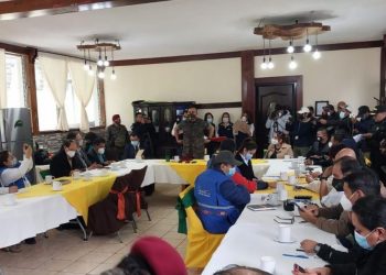 Mesa multidisciplinaria aborda acciones por estado de Sitio en Ixchiguán y Tajumulco