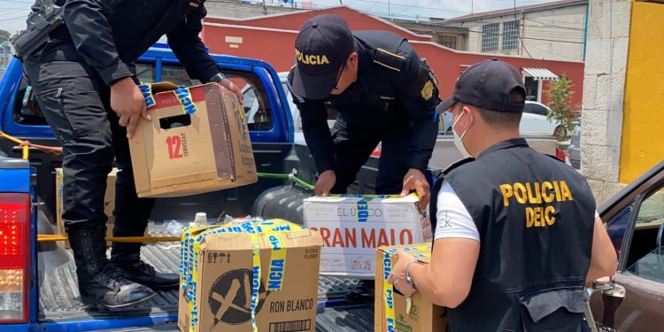 Estructuras dedicadas al contrabando pierden más de 2 millones de quetzales en productos