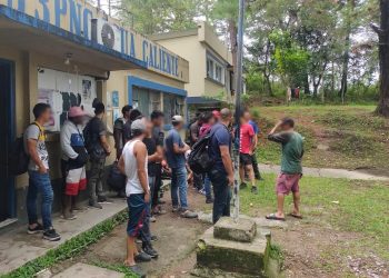 Grupo fue llevado a Migración