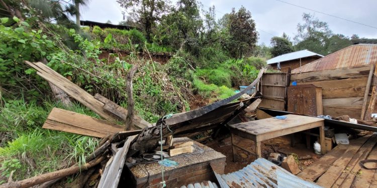 Más de 14 mil personas afectadas por la lluvia en las últimas horas