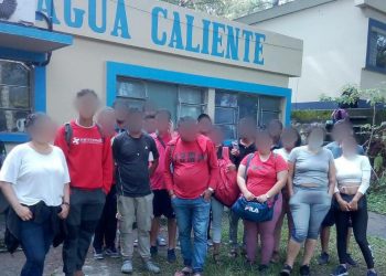 Localizan a grupo de migrantes venezolanos.